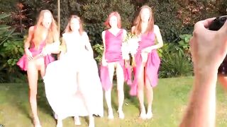 LP Wedding -- 1080p, flashing, outdoors, bride