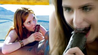 Incredible Young chick Suck huge ebony penis - Compilation