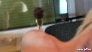 German Pornstar Conny Dachs Fucked Long Titted milf on Home