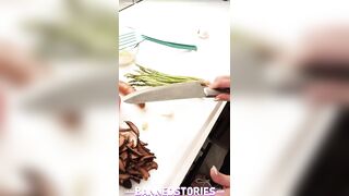 Teens Cook Goddess KYLIE ROCKET Flogs your Sausage