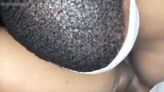 cute desi Girl sucks long african penis for paid