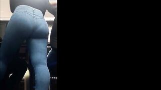 Long ass Latina poses for the camera