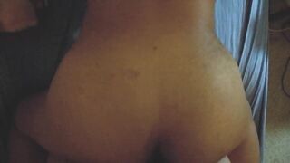 Asian Amateur gets banged hard from behind