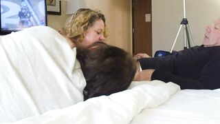 Cuck fiance sucks mistress