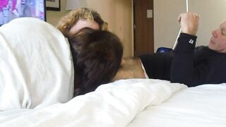 Cuck fiance sucks mistress
