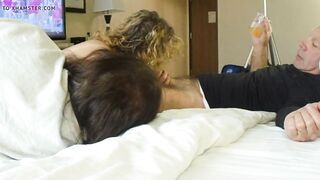 Cuck fiance sucks mistress