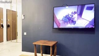 Big Facial for attractive ex-wife after passionate fucking. KleoModel