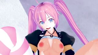 Milim Nava Tensei Ara Slime Datta Ken 3D HENTAI 4/6