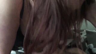 CUMDUMP PAWG BRITTANY SUCKS THE CUM OUT OF MY PENIS