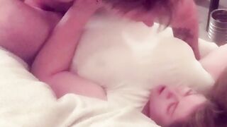 Shaking groaning Orgasmic PASSIONate Fucking! + CUMMED Verified Amateur Real