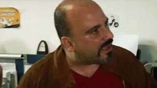 NATALLI DI ANGELO in black stockings gets plowed hard