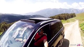 Real German Amateur 19 Yo Couple Public Nailed on Holiday