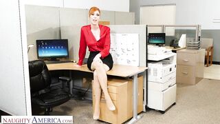 Naughty America - New bro at work gets lucky with