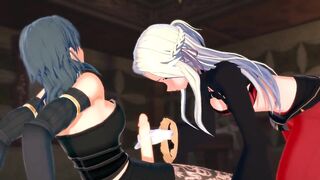 Futa - Fire Emblem - Byleth x Edelgard - Hentai