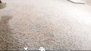 Black woman get creampied