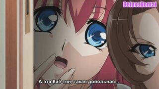 Хентай без цензуры сексуальные сводные сестры устроили рождественский подарок своему брату-девственн