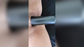 mom Vacuums Long Pierced Clitoris