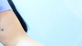 INSATIABLE TEEN SLUT SWALLYS GIANT DILDO  GETS OFF LIKE CRAZY!