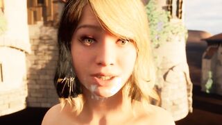 3D Porn Facial teen JOI cum on my face 2