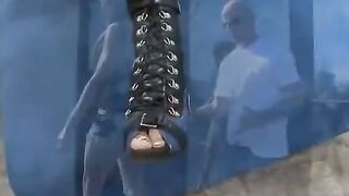 UNLEASHED Redhead Rebel Rides Rough  Alicia Gets Absolutely Destroyed by Monster Cock Barry Scott!