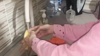 Penis Rides Inside The Kitchen - Sofia Bresciani & Luca Besciani two