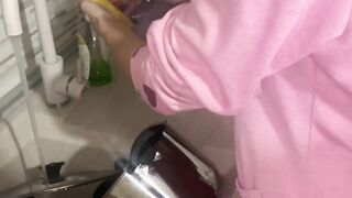 Penis Rides Inside The Kitchen - Sofia Bresciani & Luca Besciani two