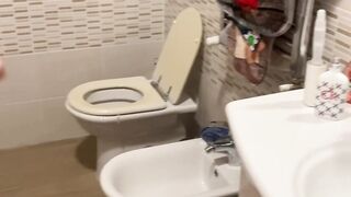 Penis Rides Inside The Kitchen - Sofia Bresciani & Luca Besciani two