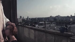 Eva Plowed Out On The Balcony - Eva Pounded Out On The Balcony two