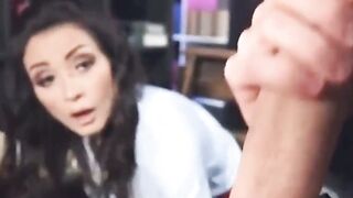 blowjob amazing valentina bianco takes danny d cock at the library