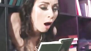 blowjob amazing valentina bianco takes danny d cock at the library