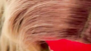 BLONDE STEPMoms MASSIVE CREAME PIE GOES KABOOM IN STEP SISTERS PSSY!