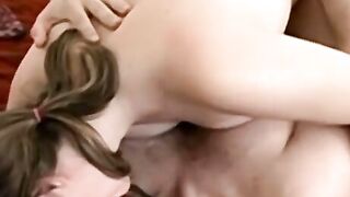 CRISTAL THOMPSON GET An Huge A On Exam With Massive Blowjob And Anal Licking