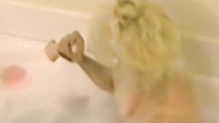 BLONDE EXPLOSION Insatiable Blonde Bombshell RIDES THE EBONY WAVE OF ECSTACY!