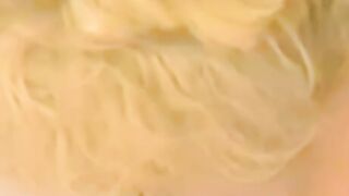 BLONDE EXPLOSION Insatiable Blonde Bombshell RIDES THE EBONY WAVE OF ECSTACY!