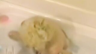 BLONDE EXPLOSION Insatiable Blonde Bombshell RIDES THE EBONY WAVE OF ECSTACY!
