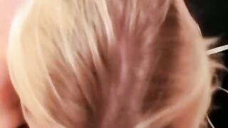 Blonde Bombshell McKenzie GETS ROGGED BY GIANT DILDO  Behind POV