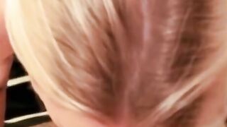 Blonde Bombshell McKenzie GETS ROGGED BY GIANT DILDO  Behind POV