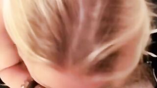 Blonde Bombshell McKenzie GETS ROGGED BY GIANT DILDO  Behind POV