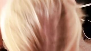 Blonde Bombshell McKenzie GETS ROGGED BY GIANT DILDO  Behind POV