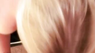 Blonde Bombshell McKenzie GETS ROGGED BY GIANT DILDO  Behind POV