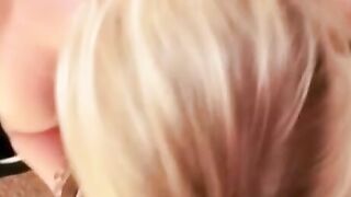 Blonde Bombshell McKenzie GETS ROGGED BY GIANT DILDO  Behind POV