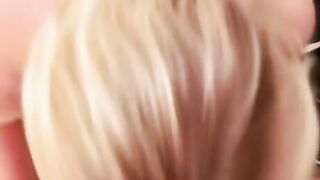 Blonde Bombshell McKenzie GETS ROGGED BY GIANT DILDO  Behind POV