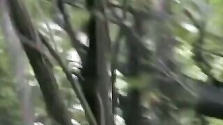 BARE IT ALL IN THE BOONIES! Shy Blonde Bombshell Amber Gets SMASHED BY A RAGING HORSE Inside The Woods 2!