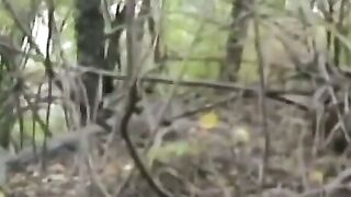 BARE IT ALL IN THE BOONIES! Shy Blonde Bombshell Amber Gets SMASHED BY A RAGING HORSE Inside The Woods 2!