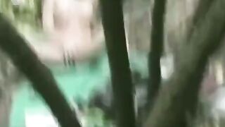 BARE IT ALL IN THE BOONIES! Shy Blonde Bombshell Amber Gets SMASHED BY A RAGING HORSE Inside The Woods 2!