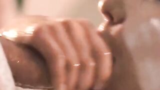 OIL SOAKED SLUT LARA DE SANTIS DRENCHES HERSELF IN LUST FOR KAI TAYLORS POCKET ROCKET
