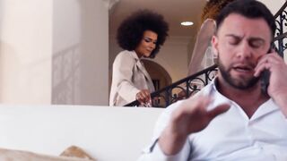 Young ebony wife was having a affair