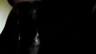 Long Ebony Lovers Performance At Home - Veronica & Huge Meech two