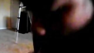 Long Ebony Lovers Performance At Home - Veronica & Huge Meech two
