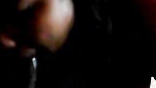 Long Ebony Lovers Performance At Home - Veronica & Huge Meech two